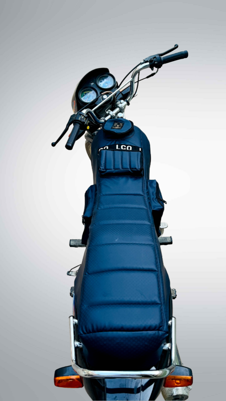 United 100 Japani Blue Print Rexine