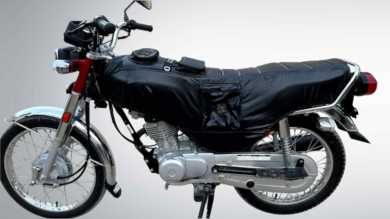 CG 125 Japani Black Rexine