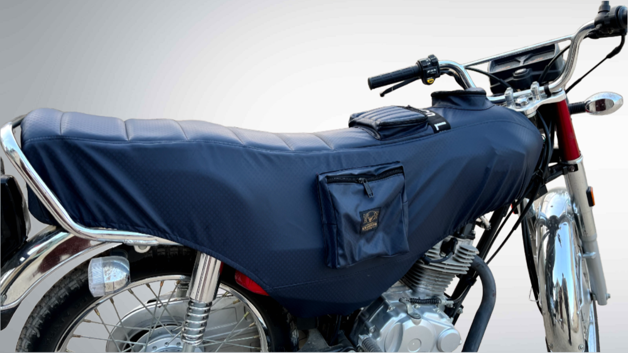 CG 125 Japani Blue print Rexine