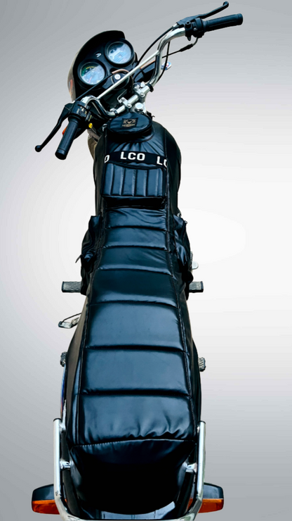 United 100 Japani Black Rexine
