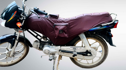 United 100 Japani Brown Print Rexine