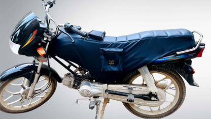 United 100 Japani Blue Print Rexine