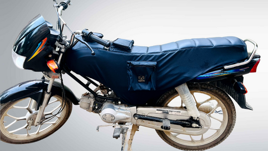 United 100 Japani Blue Print Rexine