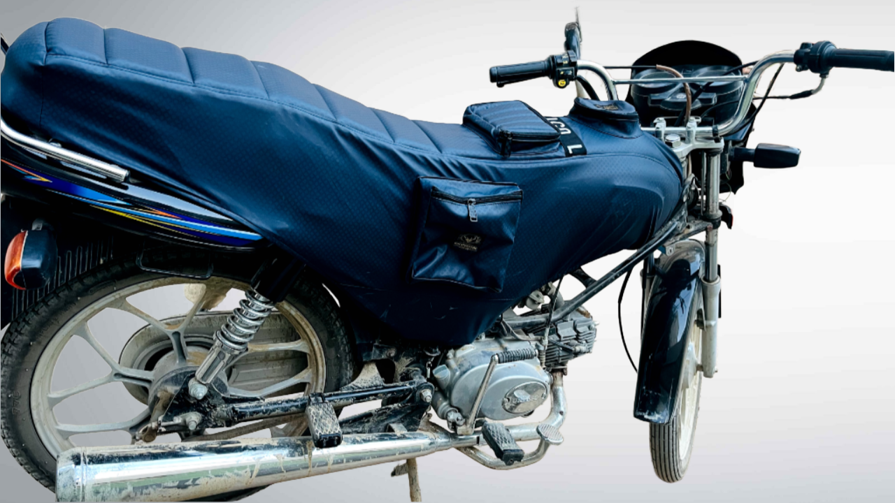 United 100 Japani Blue Print Rexine