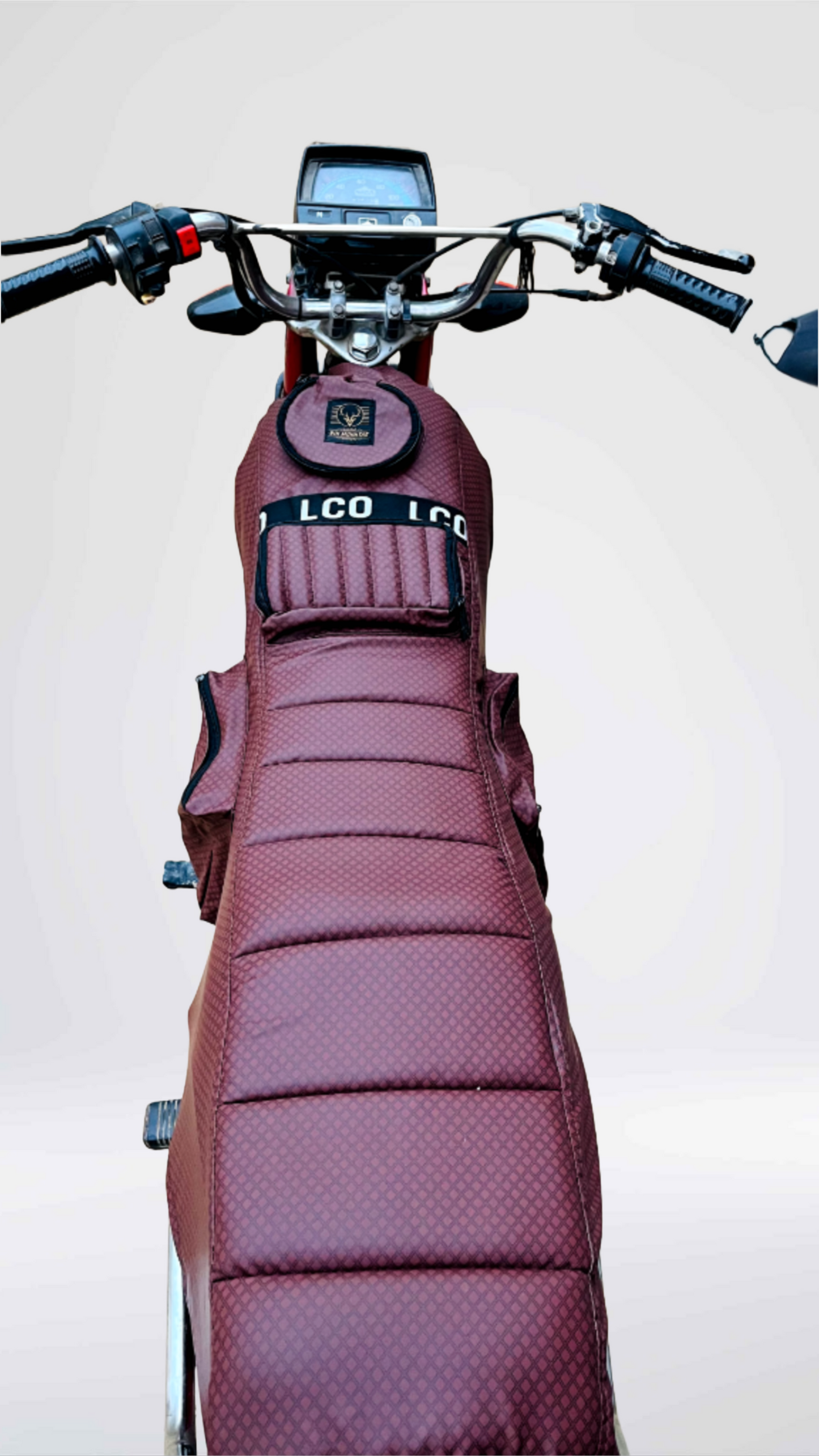 CD 70 Japani Brown Print Rexine