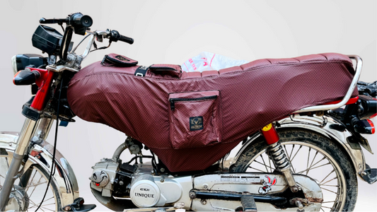 CD 70 Japani Brown Print Rexine
