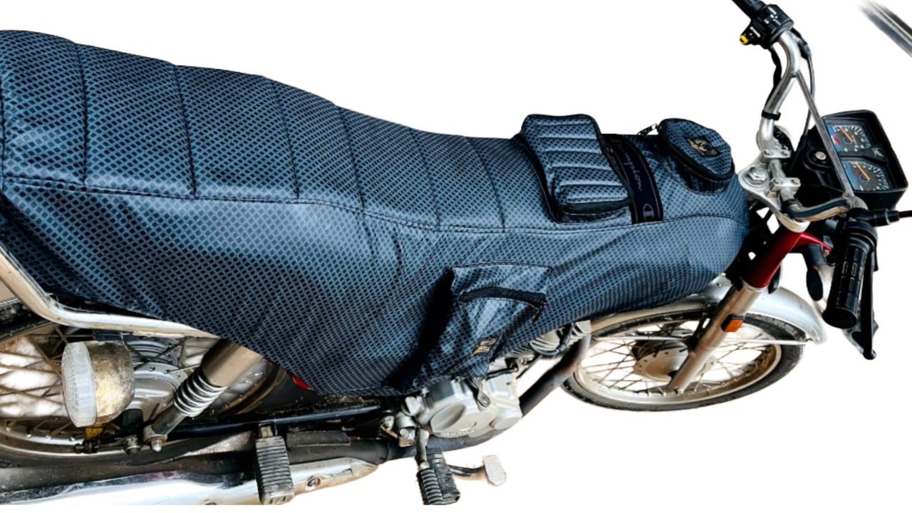 CG 125 Japani Black print Rexine